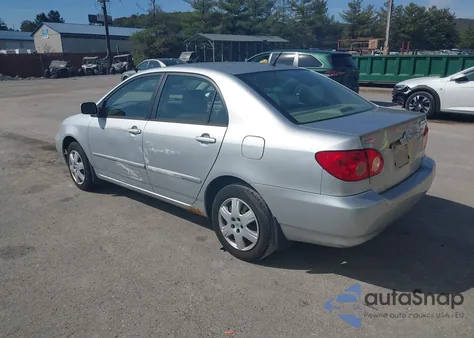 2007 Toyota Corolla Le из США, поврежденный, VIN JTDBR32E270131997